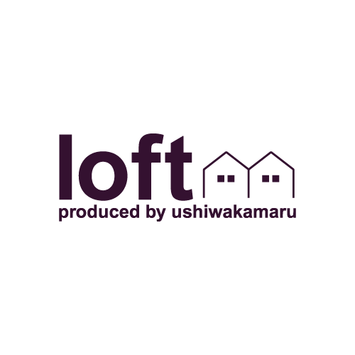 loft produced by ushiwakamaru ロゴ