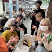 フロントのしずくちゃんがお誕生日でした‼️