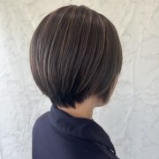 白髪ぼかしハイライト