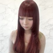 ブリーチありコーラルレッド